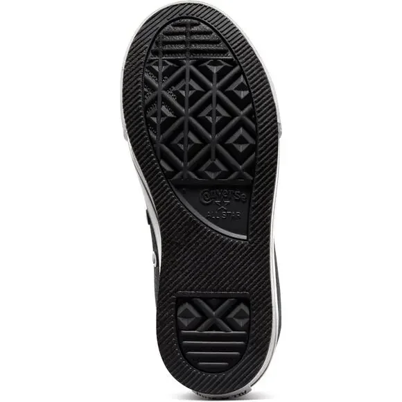 NWT Converse Girls' Chuck Taylor All Star EVA Lift High Top,Black/White-11 - Picture 6 of 6